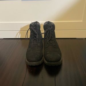 Womens (size 8) Black Timberland Boots